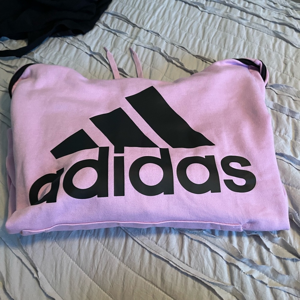 Adidas purple hoodie